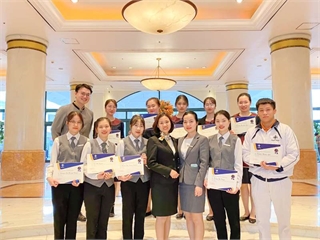 Hành trình thực tập, học hỏi và trải nghiệm đầy đáng nhớ tại Khách sạn Daewoo Hà Nội của sinh viên Trường Ngoại ngữ - Du lịch, Trường Đại học Công nghiệp Hà Nội
