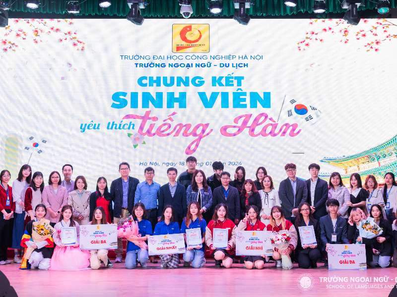 Chung kết cuộc thi Sinh viên yêu thích tiếng Hàn năm 2023: Sân chơi đầy trí tuệ kết nối sinh viên yêu thích tiếng Hàn Quốc