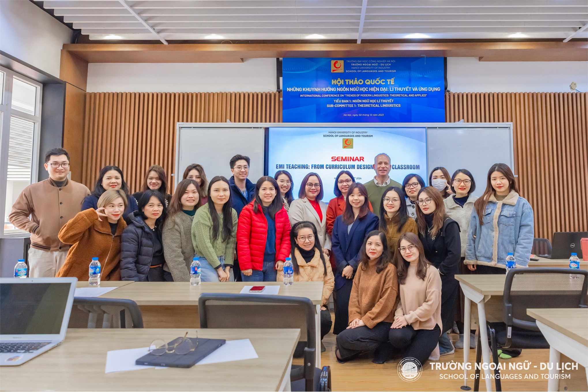 Tập huấn cho cán bộ giảng viên dạy chuyên môn bằng tiếng Anh (EMI) tại Trường Ngoại ngữ - Du lịch, Trường Đại học Công nghiệp Hà Nội năm 2024