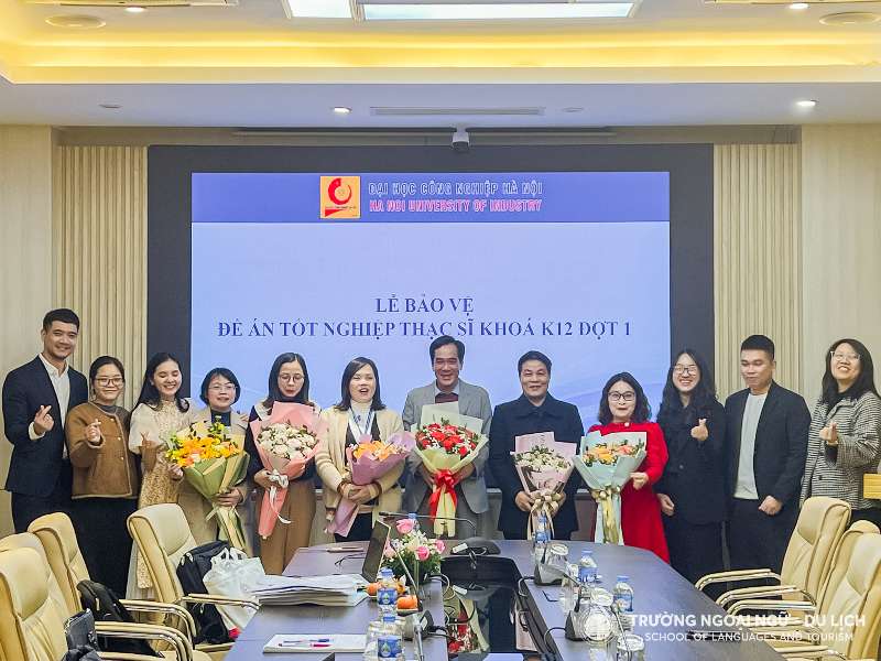 Trường Đại học Công nghiệp Hà Nội, tổ chức bảo vệ đề án tốt nghiệp thạc sĩ cho học viên cao học ngành Ngôn ngữ Trung Quốc – khóa 12 đợt 1 (niên khóa 2022-2024).