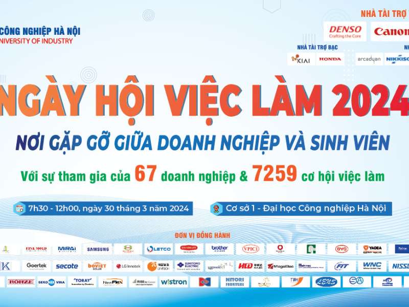 Hơn 7.000 cơ hội việc làm chờ đón sinh viên HaUI tại Ngày hội việc làm 2024