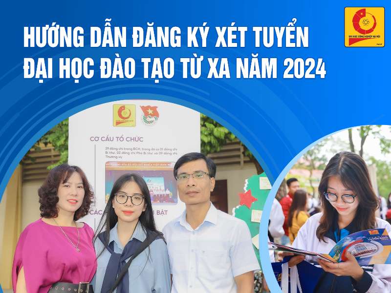 Hướng dẫn đăng ký xét tuyển đại học từ xa năm 2024