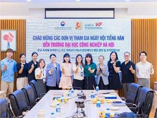 Trường Ngoại ngữ - Du lịch tiếp đón và làm việc với đại diện các đơn vị tham gia Ngày hội tiếng Hàn – Hangeunal năm 2024