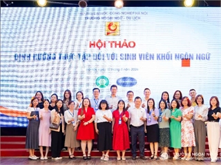 Hội thảo định hướng thực tập đối với sinh viên Khối Ngôn ngữ khóa 16