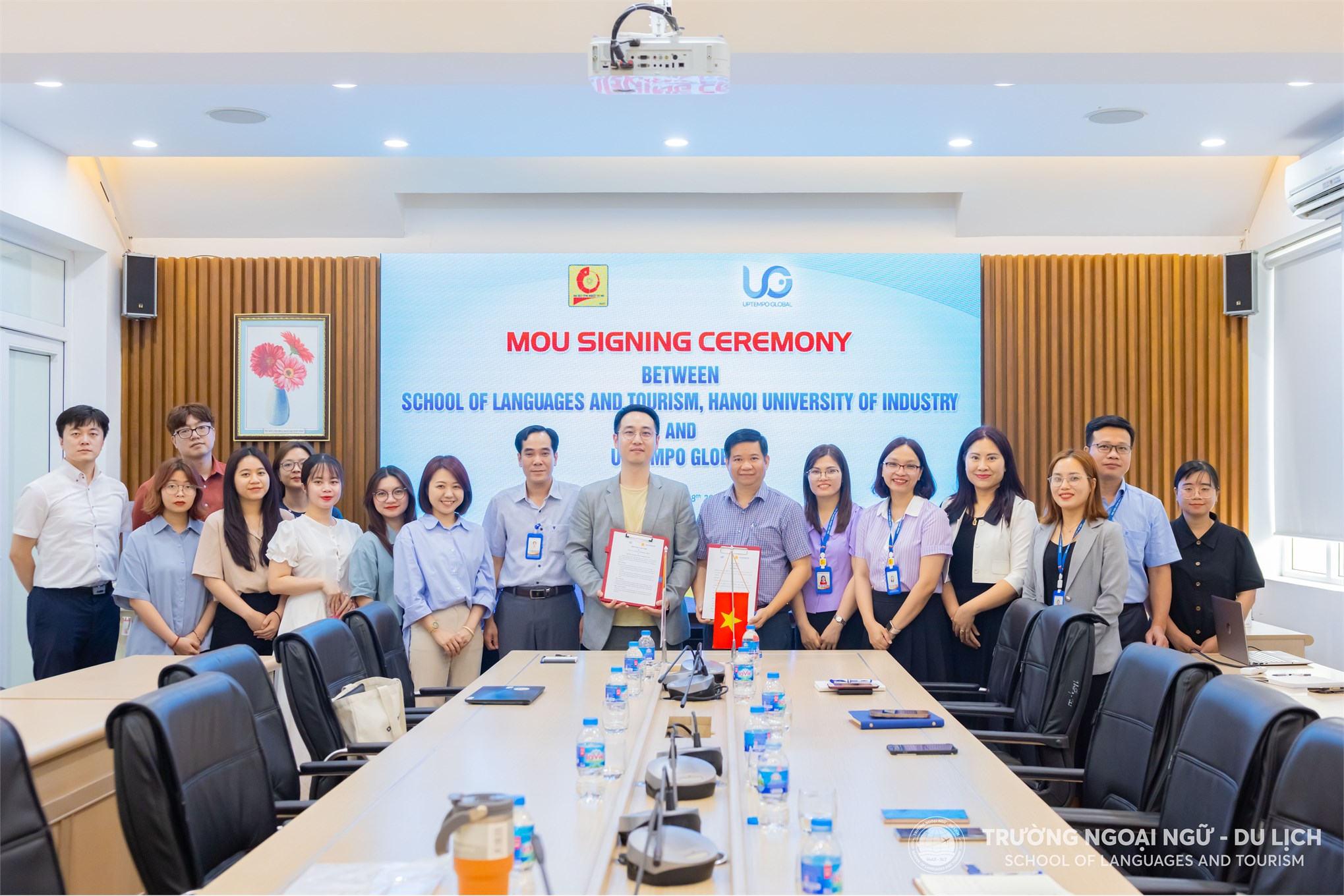 Uptempo Global đồng hành cùng Trường Ngoại ngữ - Du lịch, Đại học Công nghiệp Hà Nội nâng cao chất lượng giáo dục đào tạo tiếng Hàn Quốc