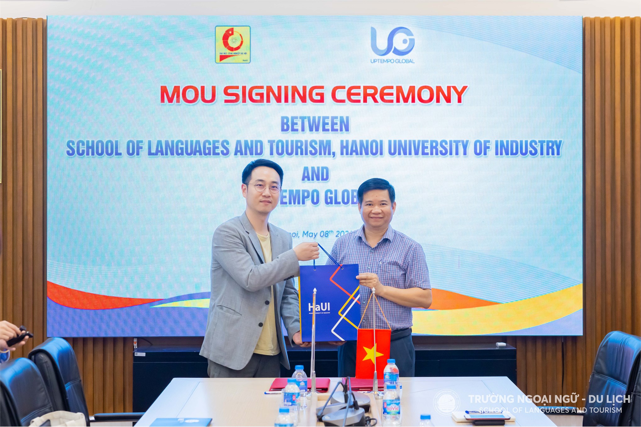 Uptempo Global đồng hành cùng Trường Ngoại ngữ - Du lịch, Đại học Công nghiệp Hà Nội nâng cao chất lượng giáo dục đào tạo tiếng Hàn Quốc