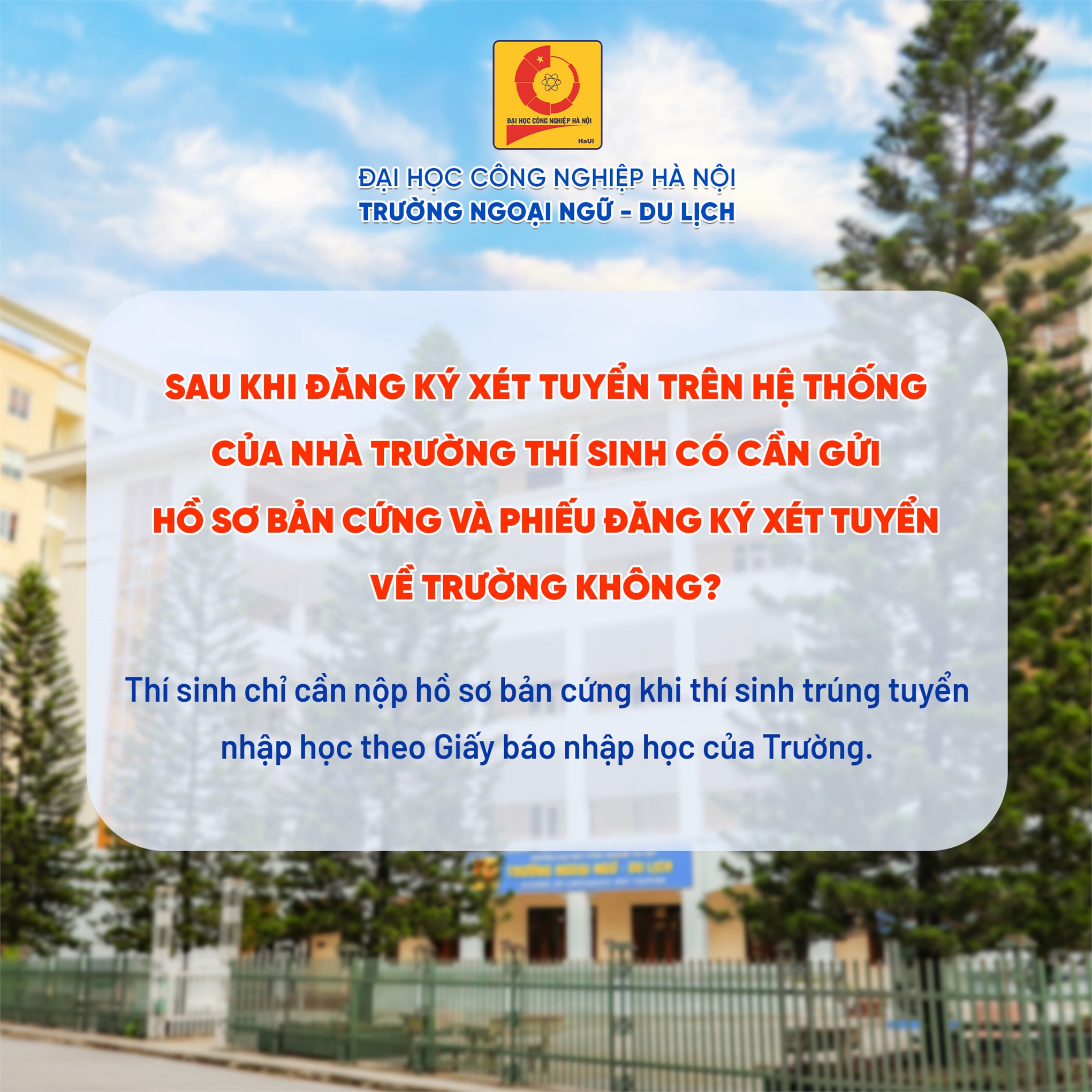 Giải đáp một số thắc mắc khi thí sinh đăng ký xét tuyển sớm đại học chính quy năm 2024