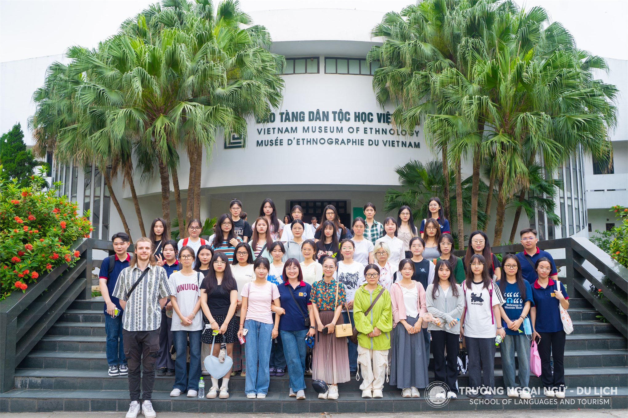 Sinh viên nước ngoài học Tiếng Việt thông qua hoạt động trải nghiệm tại Bảo tàng Dân tộc học Việt Nam