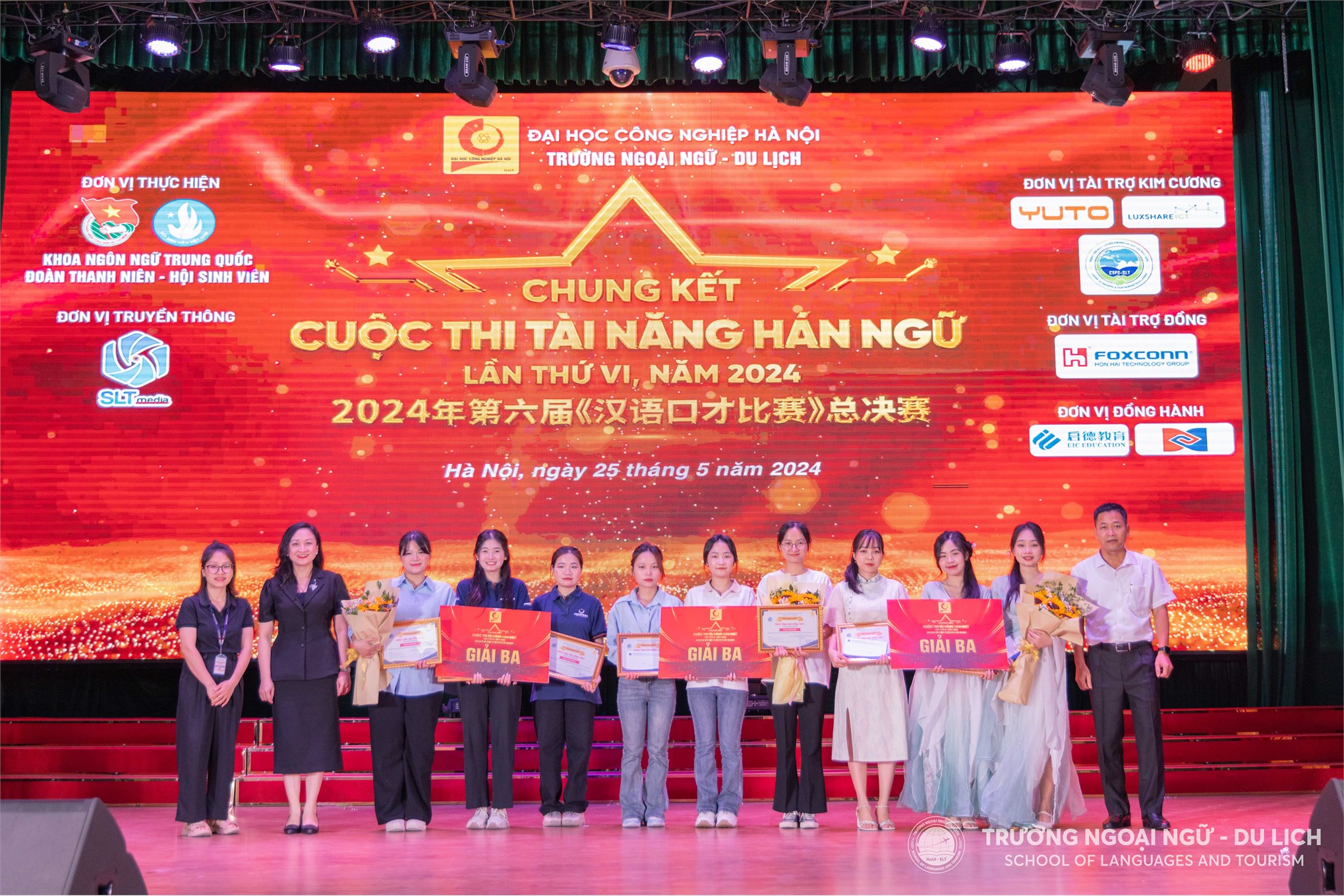 10 trường đại học đào tạo tiếng Trung Quốc tranh tài tại cuộc thi “Tài năng Hán ngữ” năm 2024