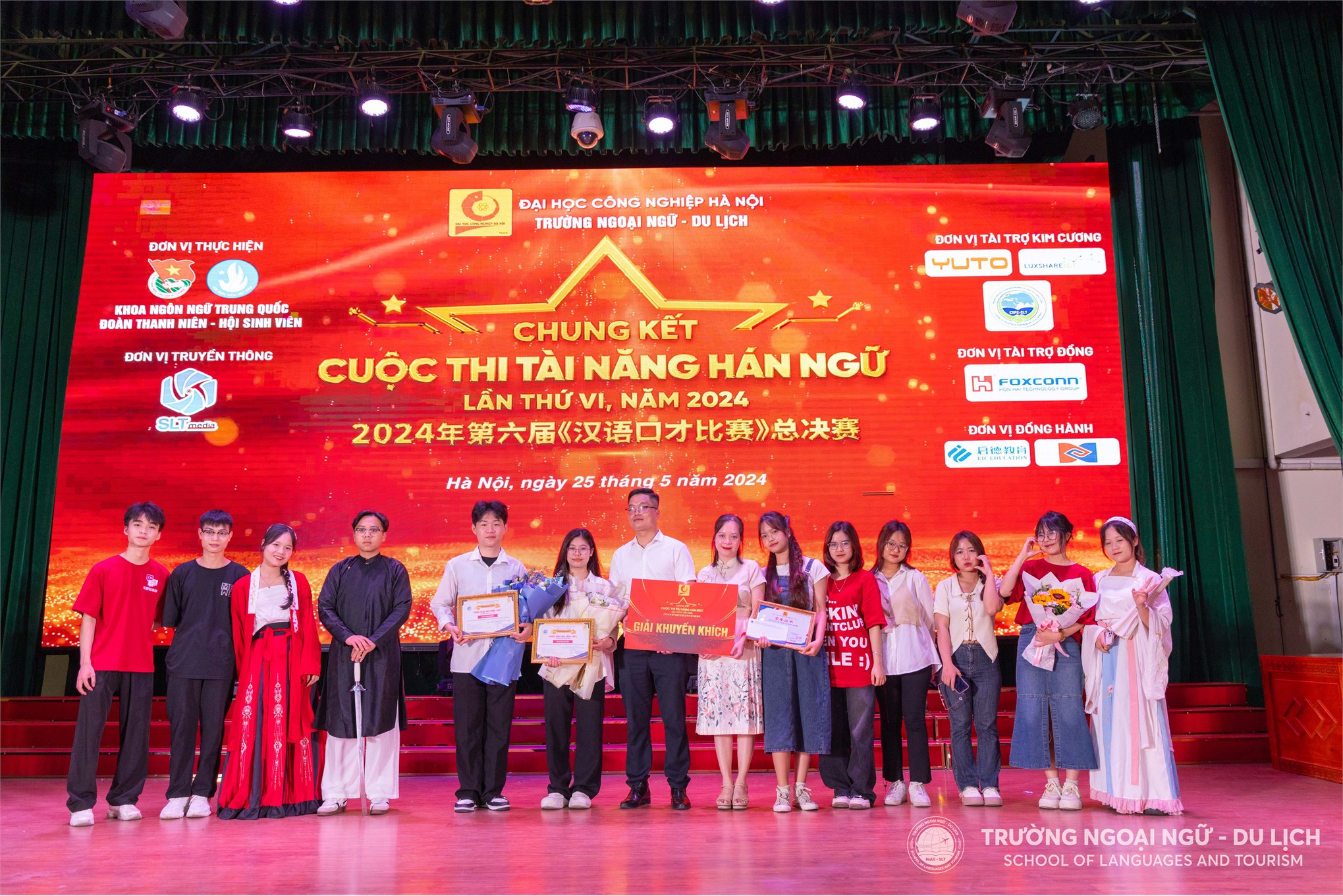 10 trường đại học đào tạo tiếng Trung Quốc tranh tài tại cuộc thi “Tài năng Hán ngữ” năm 2024