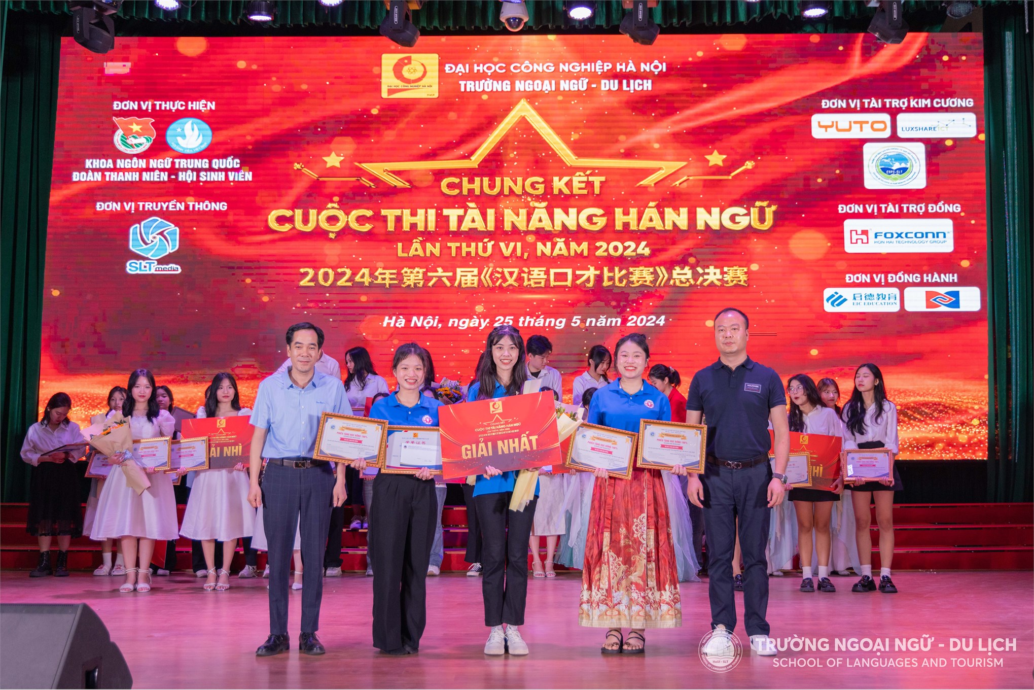 10 trường đại học đào tạo tiếng Trung Quốc tranh tài tại cuộc thi “Tài năng Hán ngữ” năm 2024