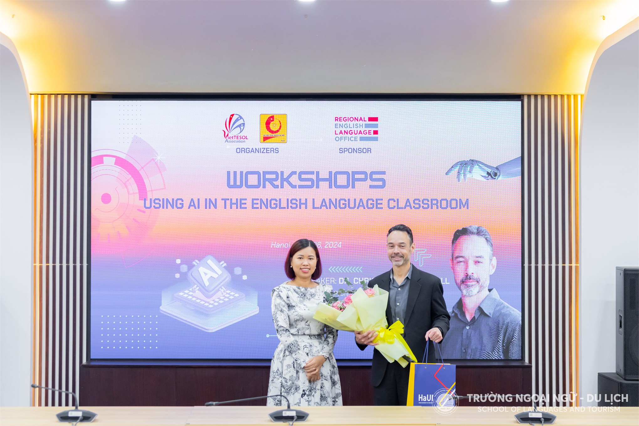Workshop ứng dụng trí tuệ nhân tạo AI trong lớp học tiếng Anh