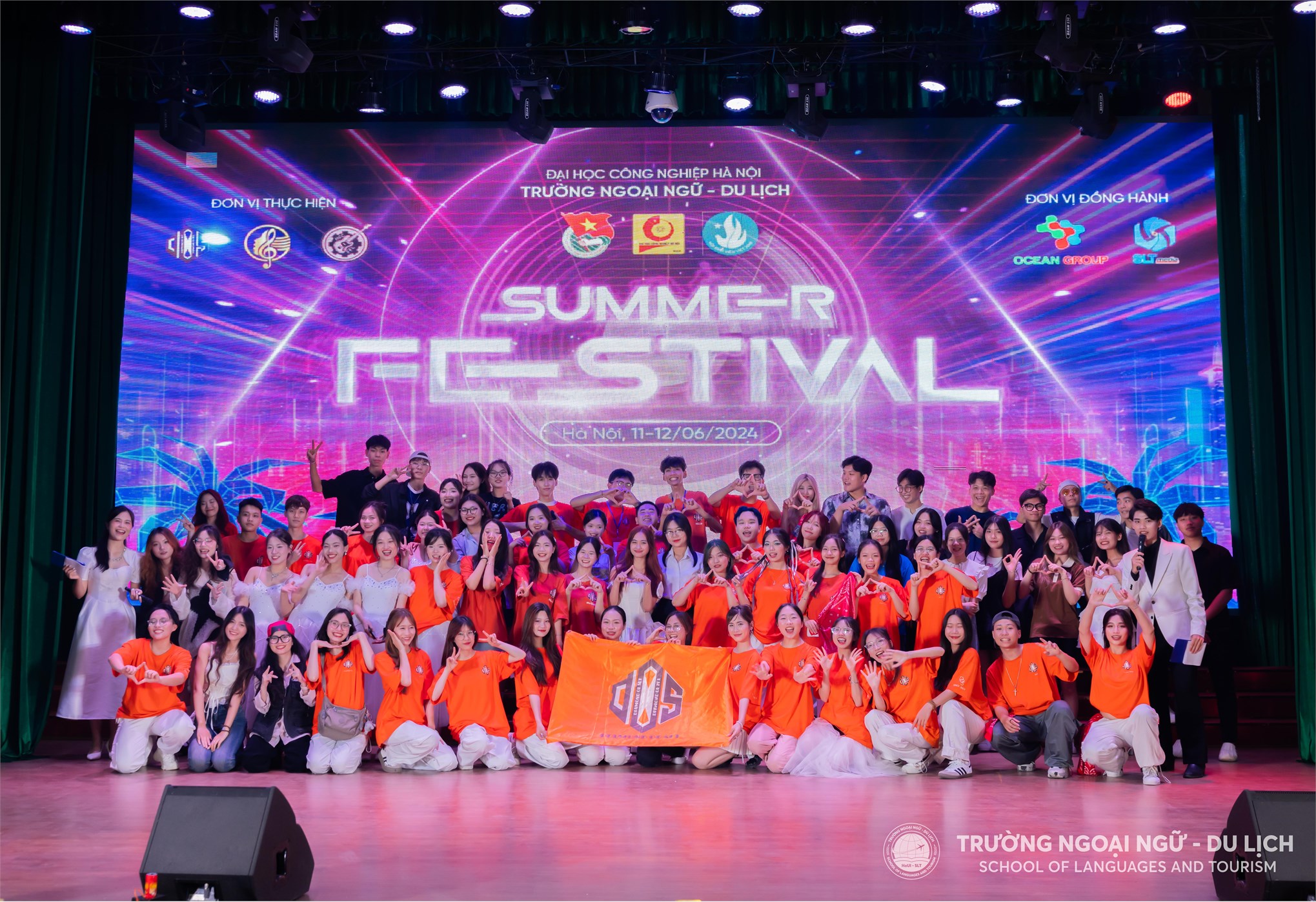 Summer Festival 2024: Không gian nghệ thuật màu sắc, cảm xúc của sinh viên HaUI