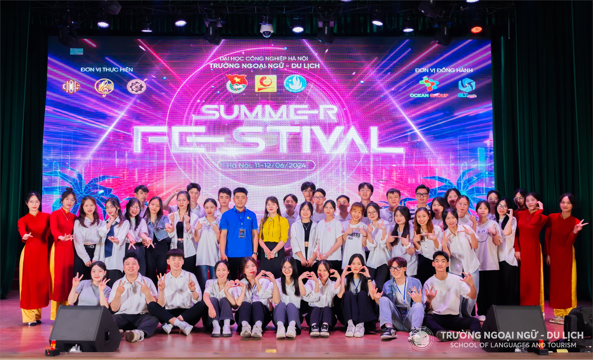 Summer Festival 2024: Không gian nghệ thuật màu sắc, cảm xúc của sinh viên HaUI