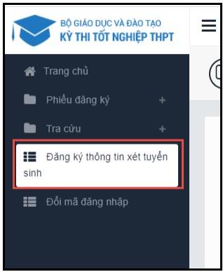 Hướng dẫn đăng ký nguyện vọng đại học chính quy năm 2024