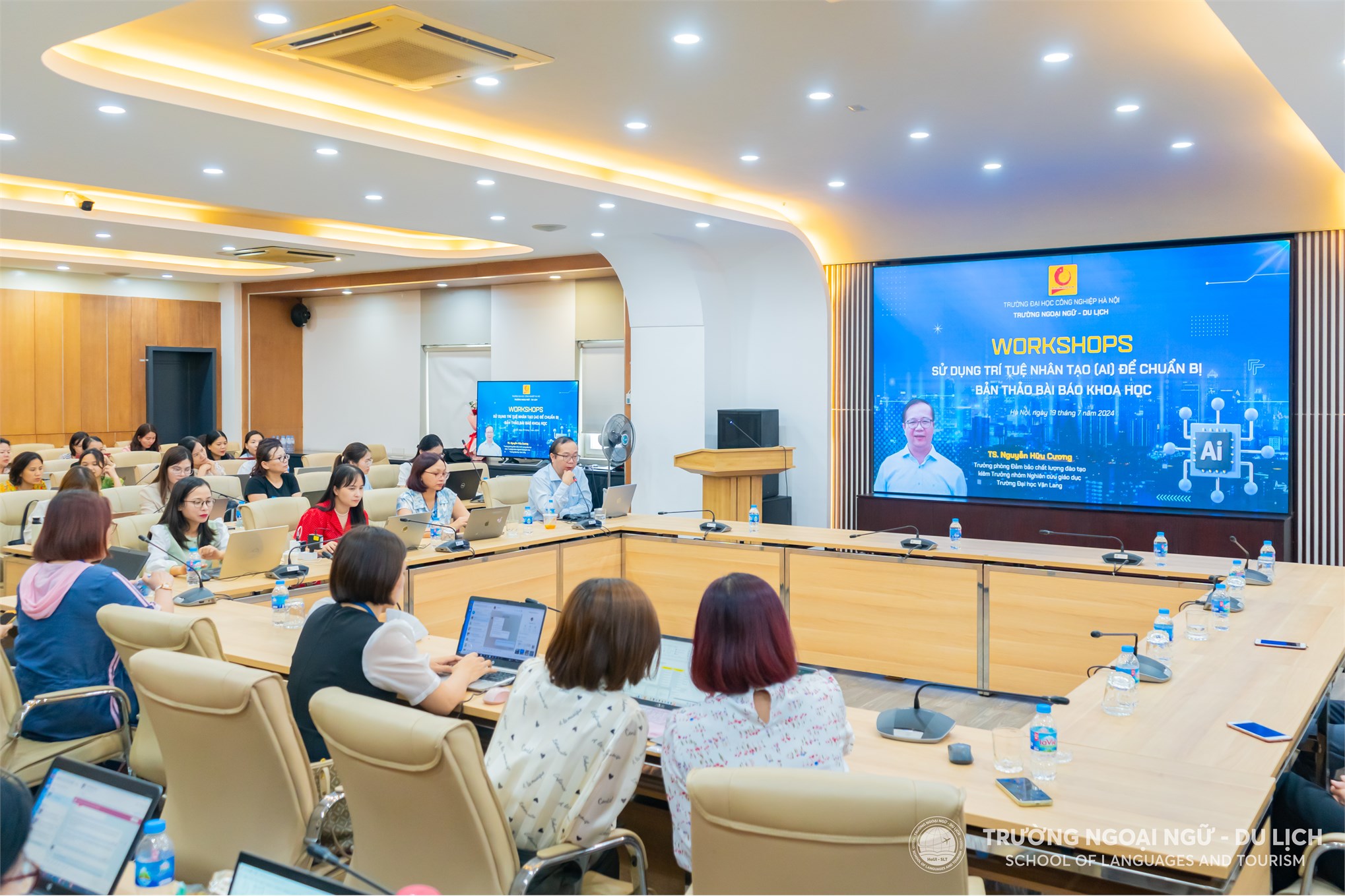 Workshop “Sử dụng trí tuệ nhân tạo (AI) để chuẩn bị bản thảo bài báo khoa học”