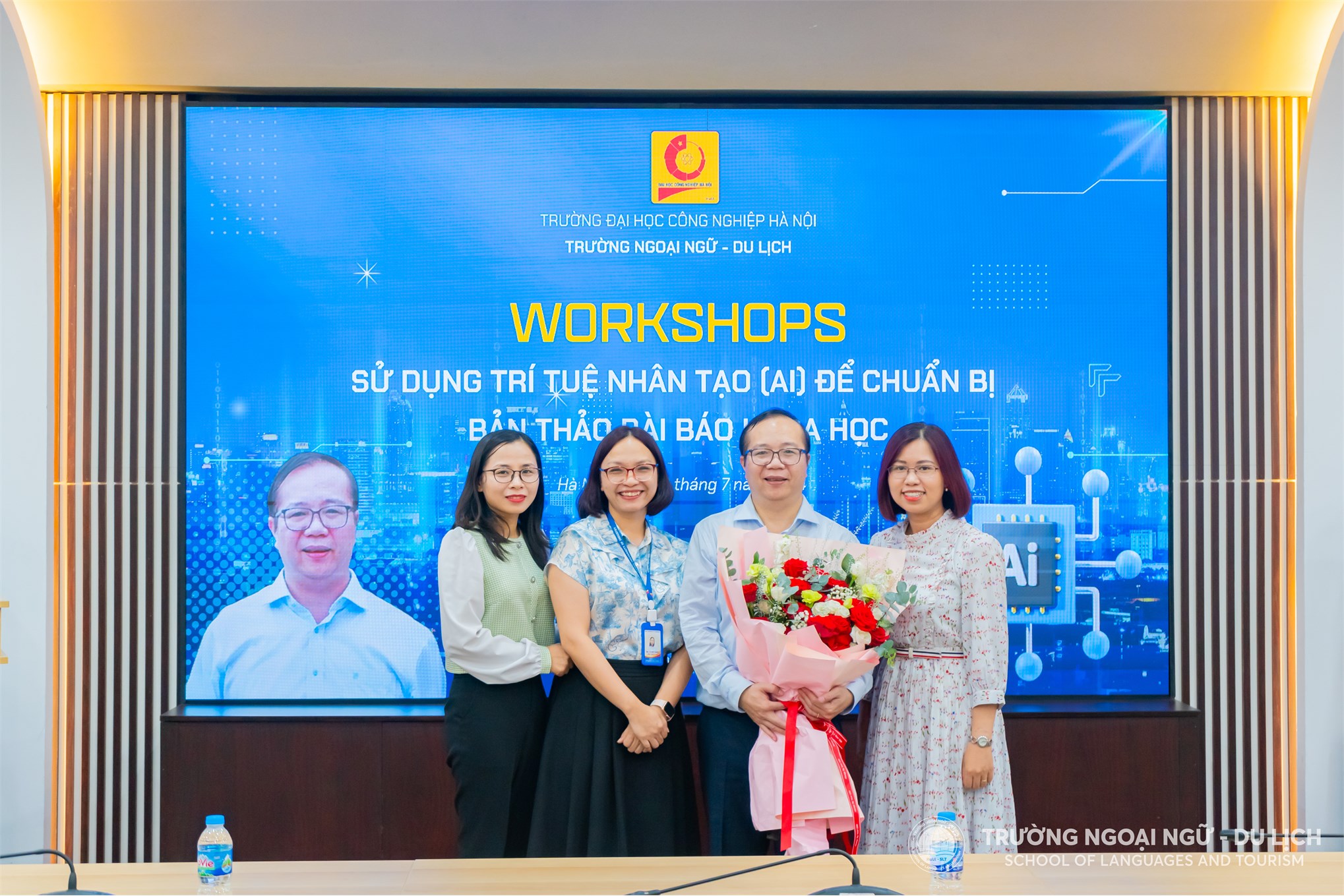 Workshop “Sử dụng trí tuệ nhân tạo (AI) để chuẩn bị bản thảo bài báo khoa học”