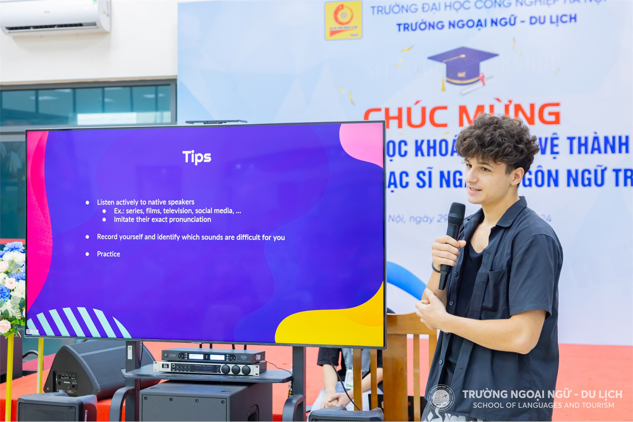 Workshop cải thiện phát âm - tăng cường sự tự tin nói tiếng anh dành cho sinh viên khối kĩ thuật