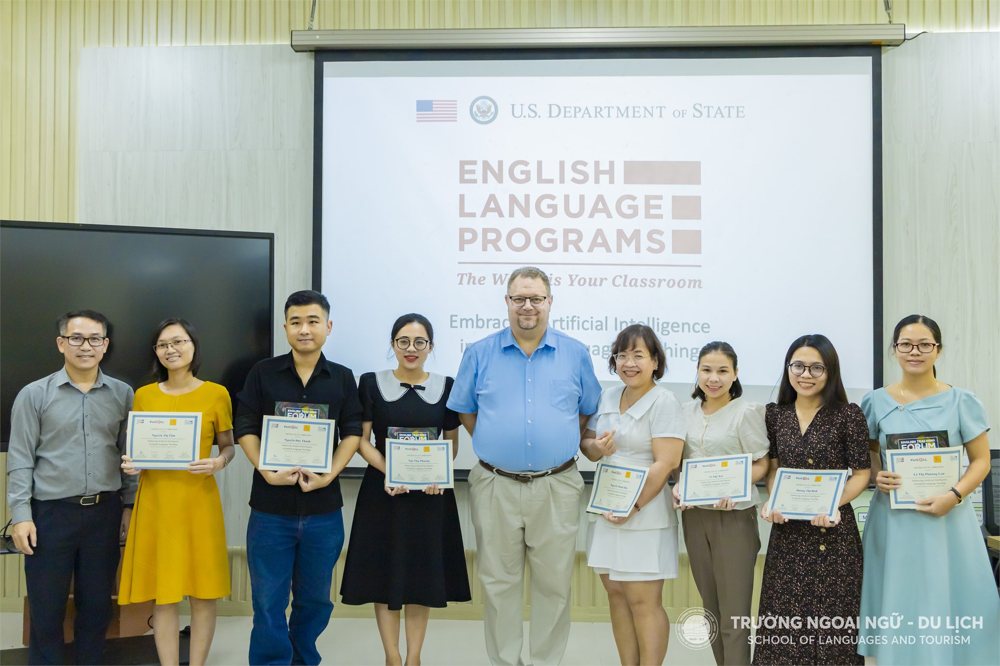 Workshop “Sử dụng trí tuệ nhân tạo (AI) trong giảng dạy tiếng Anh”