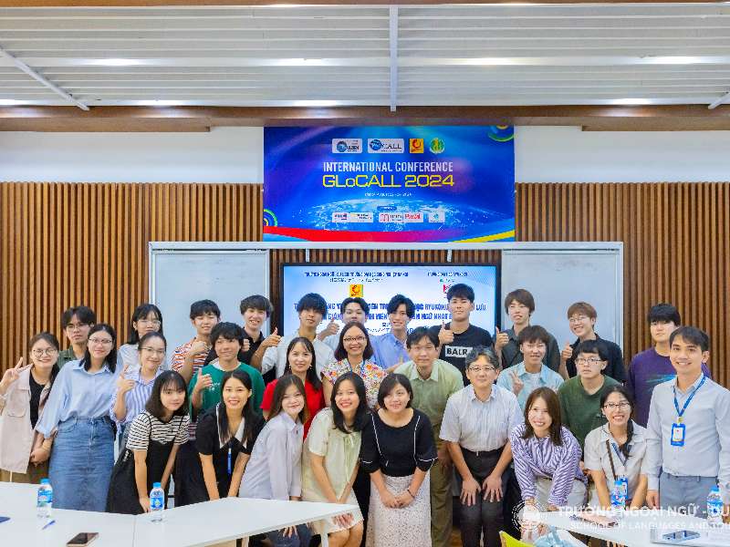 Trường Ngoại ngữ - Du lịch tổ chức giao lưu sinh viên Nhật Bản tạo môi trường giao lưu giữa sinh viên Việt Nam và sinh viên Nhật Bản