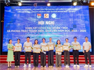 Tổng kết công tác Đoàn – Hội và tuyên dương sinh viên tiêu biểu năm học 2023 – 2024