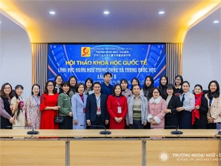 Hội thảo khoa học quốc tế lĩnh vực Ngôn ngữ Trung Quốc và Trung Quốc học lần thứ II năm 2024