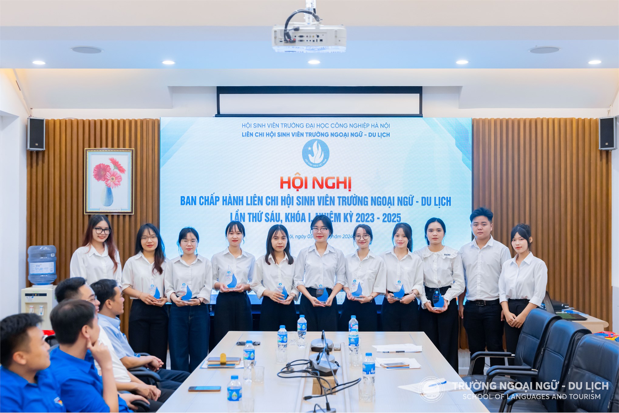 Hội nghị Ban Chấp hành Liên chi Hội Sinh viên Trường Ngoại ngữ - Du lịch lần thứ 6, khóa I, nhiệm kỳ 2023-2025