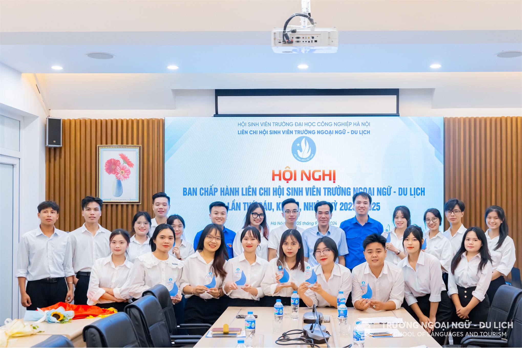 Hội nghị Ban Chấp hành Liên chi Hội Sinh viên Trường Ngoại ngữ - Du lịch lần thứ 6, khóa I, nhiệm kỳ 2023-2025