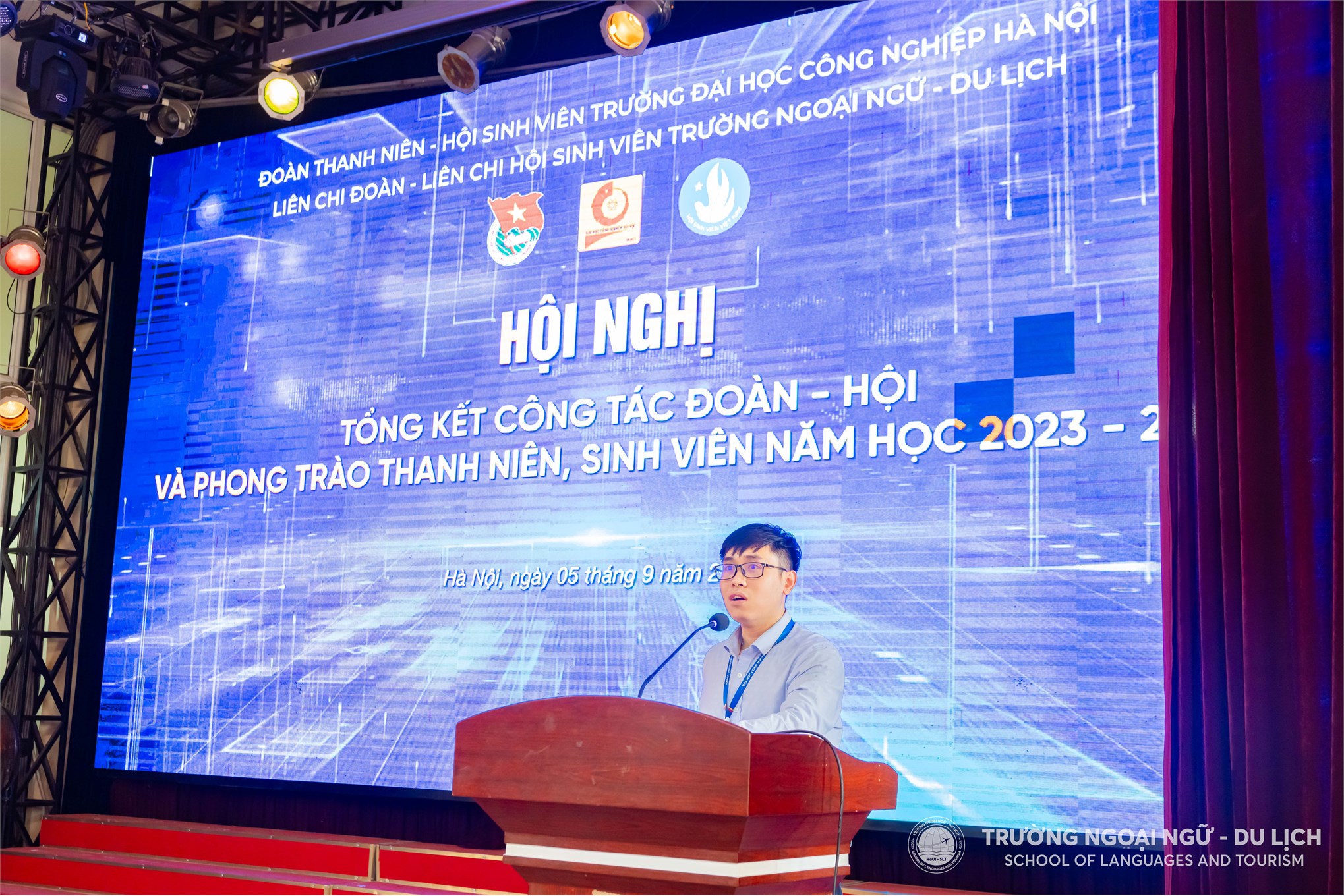 Tổng kết công tác Đoàn – Hội và tuyên dương sinh viên tiêu biểu năm học 2023 – 2024