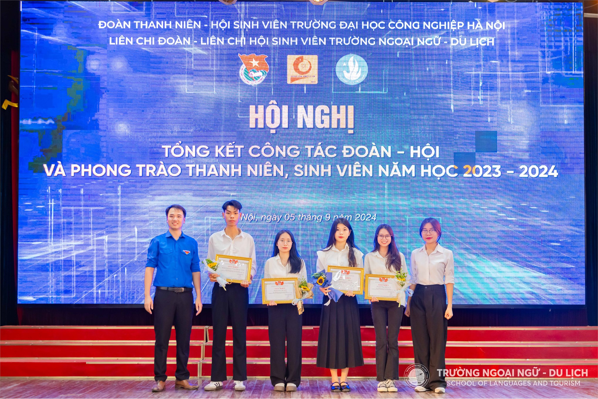 Tổng kết công tác Đoàn – Hội và tuyên dương sinh viên tiêu biểu năm học 2023 – 2024