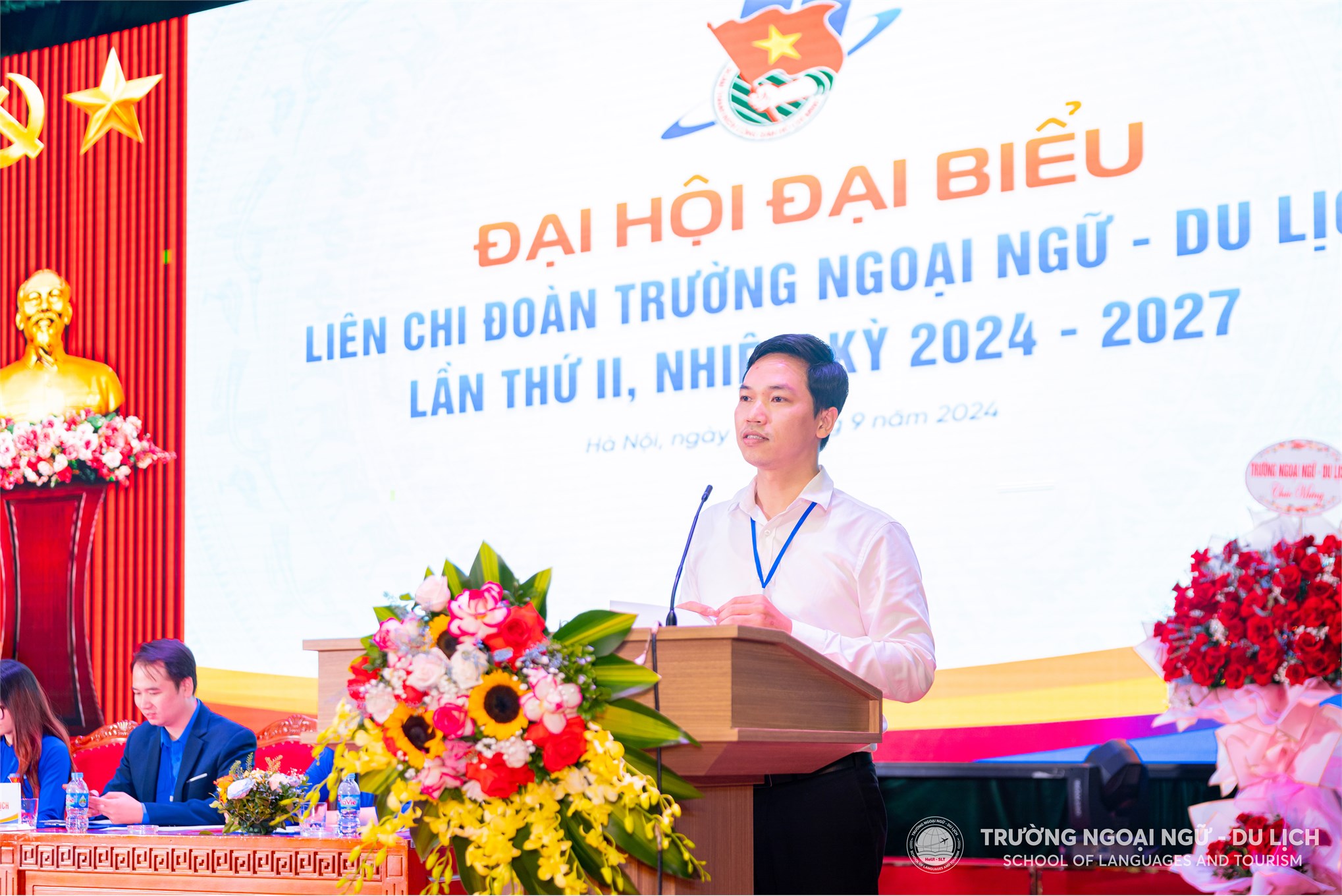 Đại hội đại biểu Liên chi Đoàn Trường Ngoại ngữ - Du lịch, Trường Đại học Công nghiệp Hà Nội lần thứ II, nhiệm kỳ 2024 - 2027