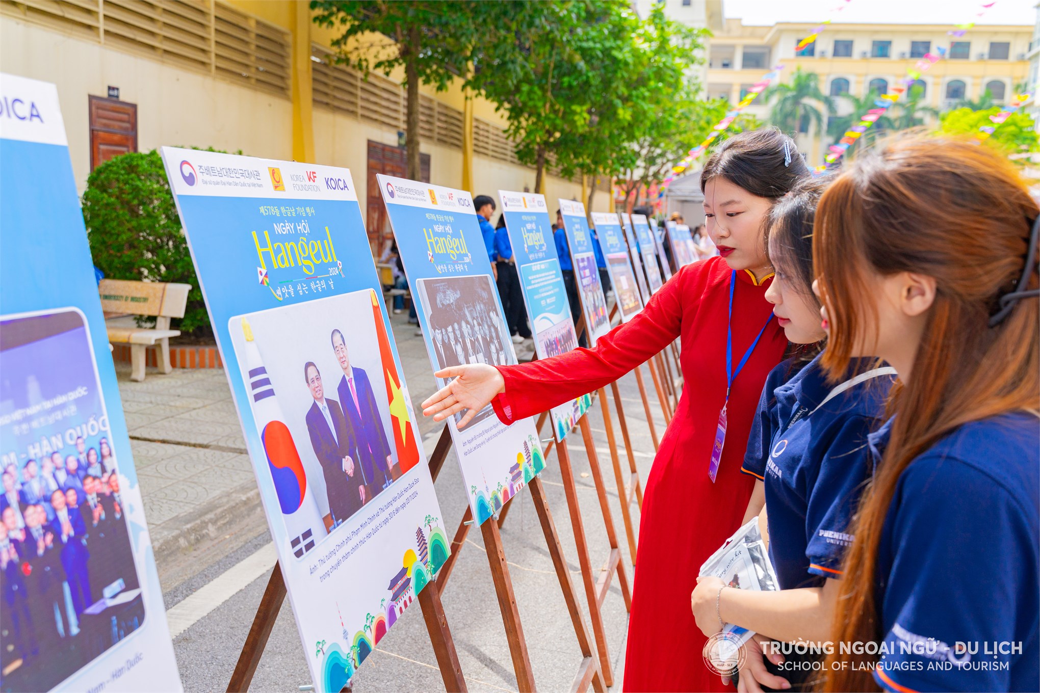 Rực rỡ sắc màu tại chương trình “Ngày hội Hangeul 2024”