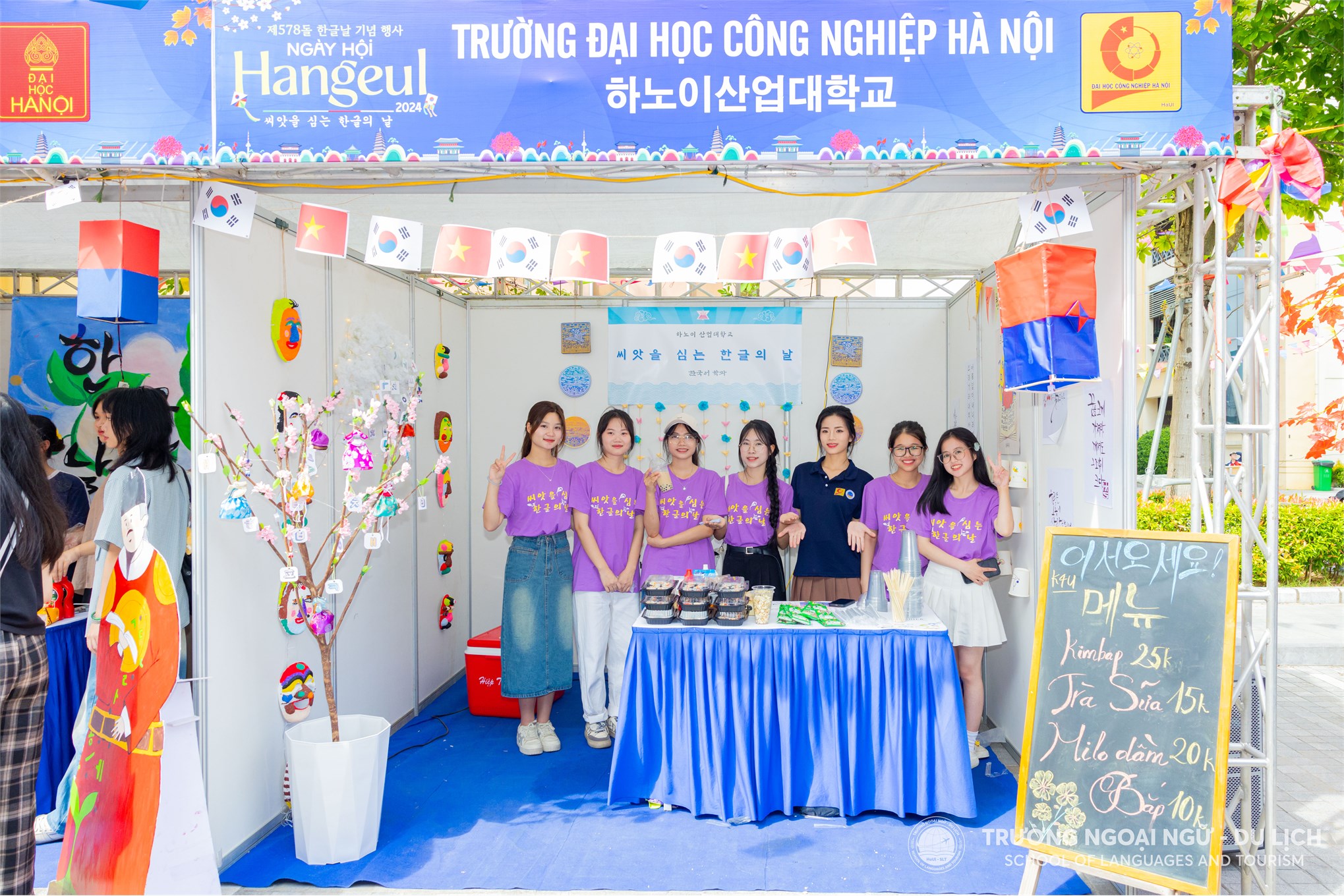 Rực rỡ sắc màu tại chương trình “Ngày hội Hangeul 2024”