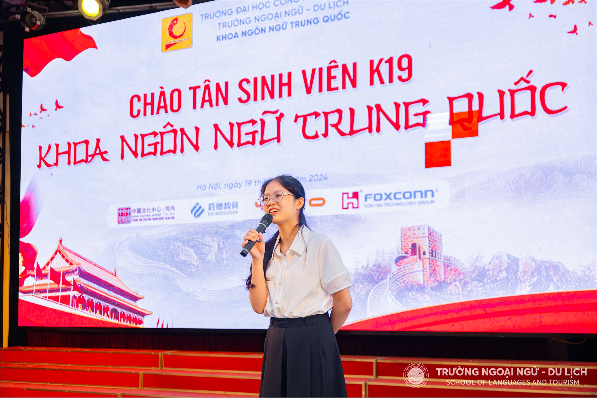 Chào tân sinh viên khoa Ngôn ngữ Trung Quốc “Một hành trình mới bắt đầu”