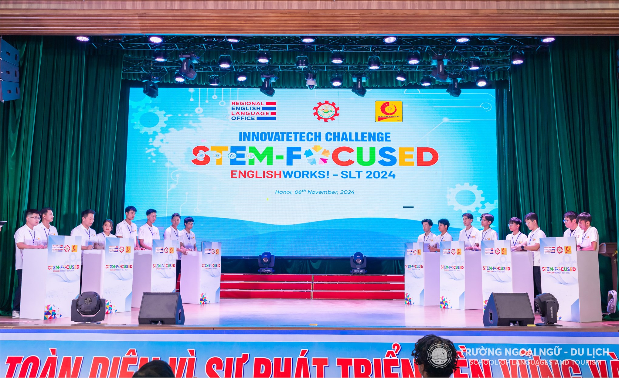 STEM-Focused EnglishWorks! SLT 2024: Để tiếng Anh trở thành công cụ đắc lực, chắp cánh ước mơ khởi nghiệp