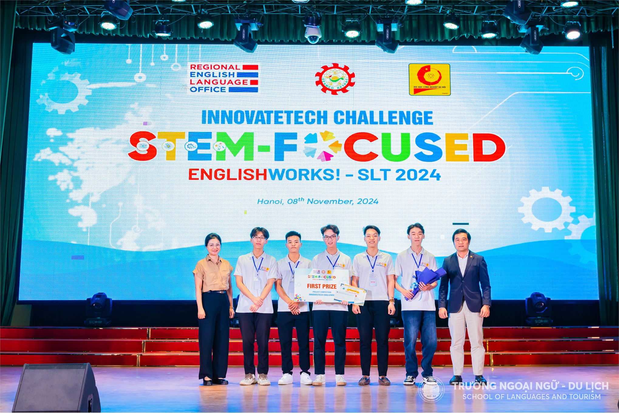 STEM-Focused EnglishWorks! SLT 2024: Để tiếng Anh trở thành công cụ đắc lực, chắp cánh ước mơ khởi nghiệp