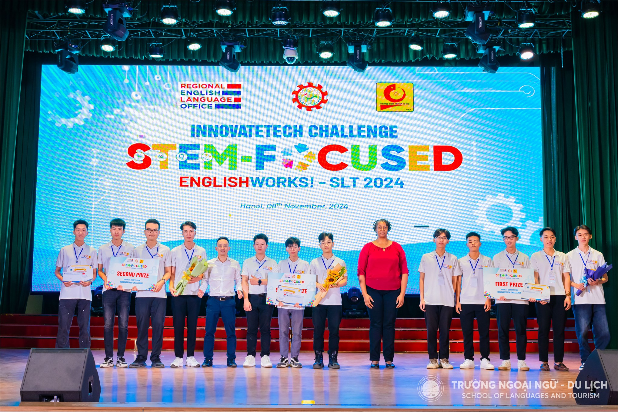 STEM-Focused EnglishWorks! SLT 2024: Để tiếng Anh trở thành công cụ đắc lực, chắp cánh ước mơ khởi nghiệp