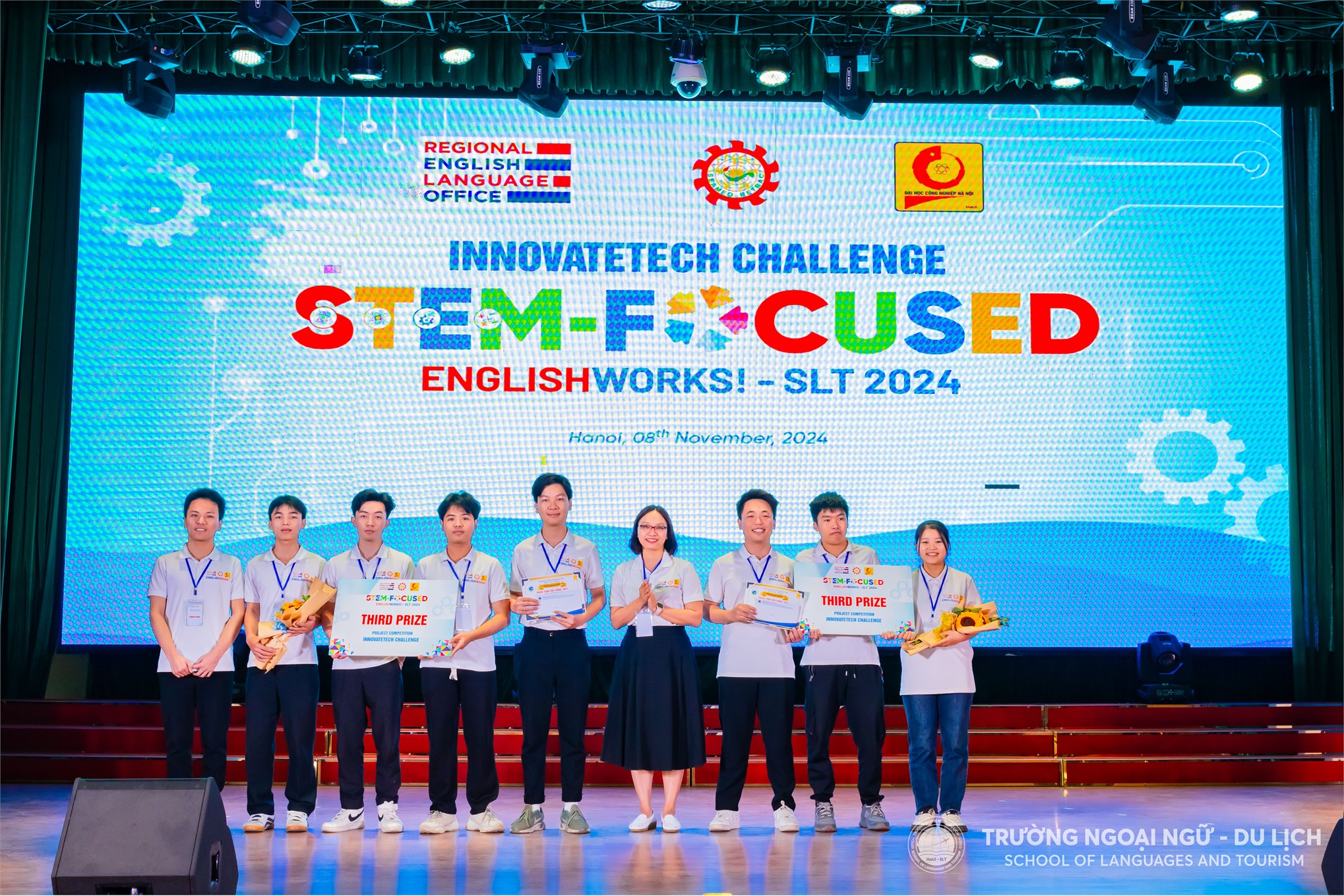 STEM-Focused EnglishWorks! SLT 2024: Để tiếng Anh trở thành công cụ đắc lực, chắp cánh ước mơ khởi nghiệp