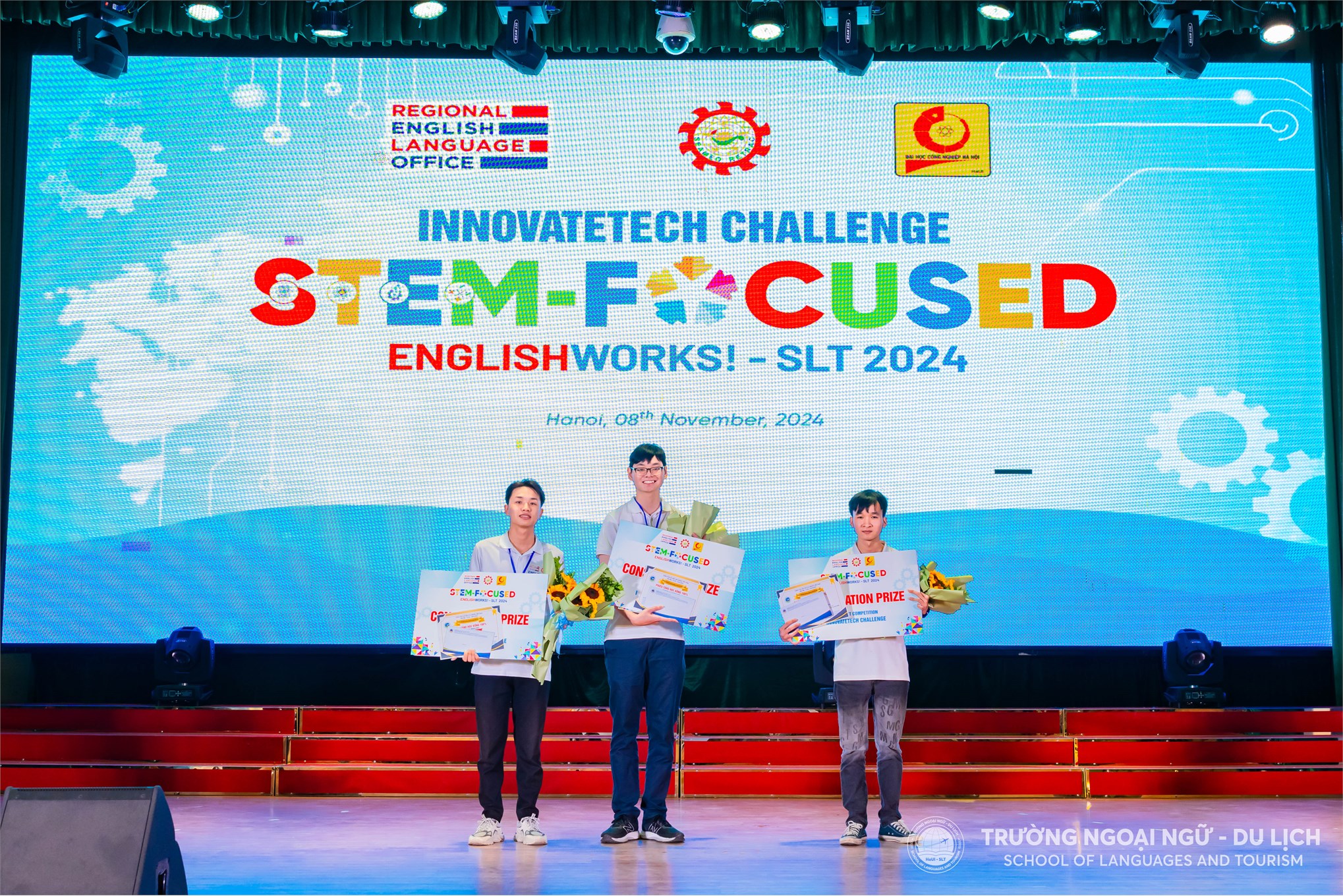 STEM-Focused EnglishWorks! SLT 2024: Để tiếng Anh trở thành công cụ đắc lực, chắp cánh ước mơ khởi nghiệp