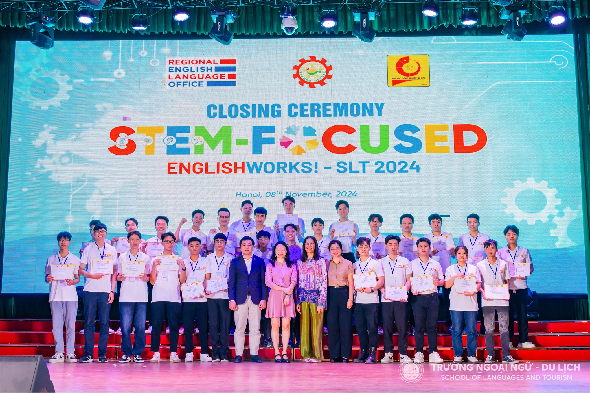 STEM-Focused EnglishWorks! SLT 2024: Để tiếng Anh trở thành công cụ đắc lực, chắp cánh ước mơ khởi nghiệp