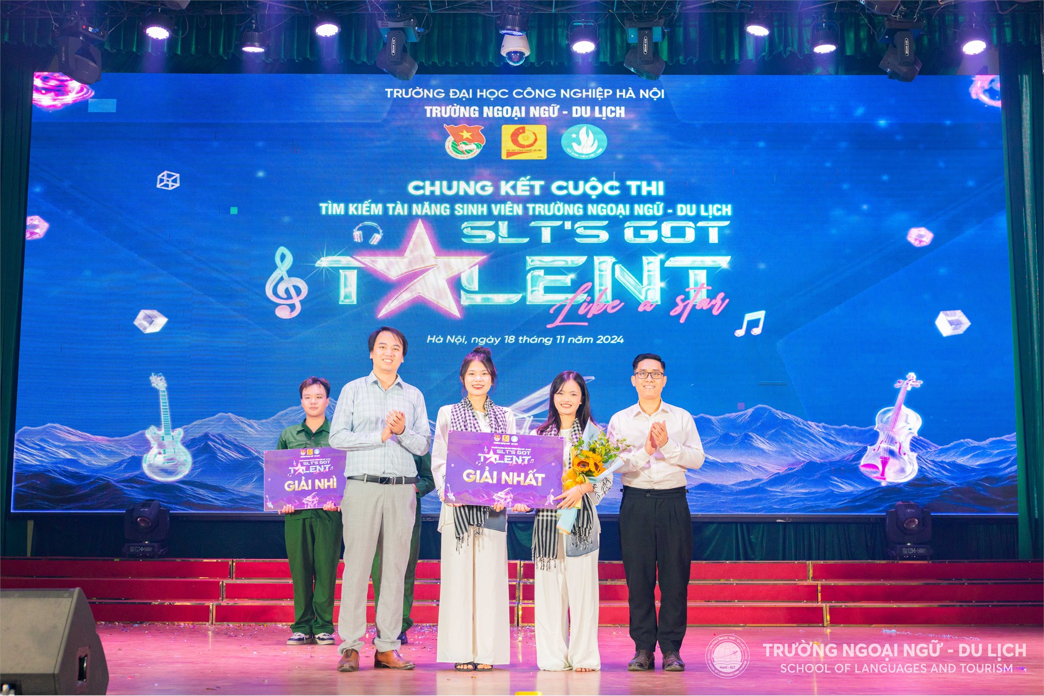 Chung kết cuộc thi SLT's Got Talent 2024: 'Bữa tiệc' nghệ thuật đa sắc màu của sinh viên Trường Ngoại ngữ - Du lịch