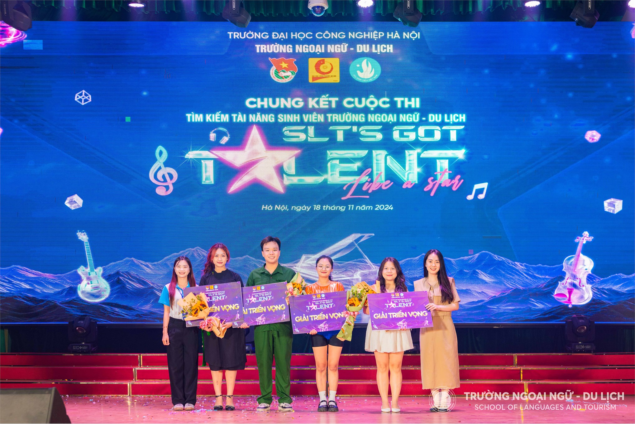 Chung kết cuộc thi SLT's Got Talent 2024: 'Bữa tiệc' nghệ thuật đa sắc màu của sinh viên Trường Ngoại ngữ - Du lịch