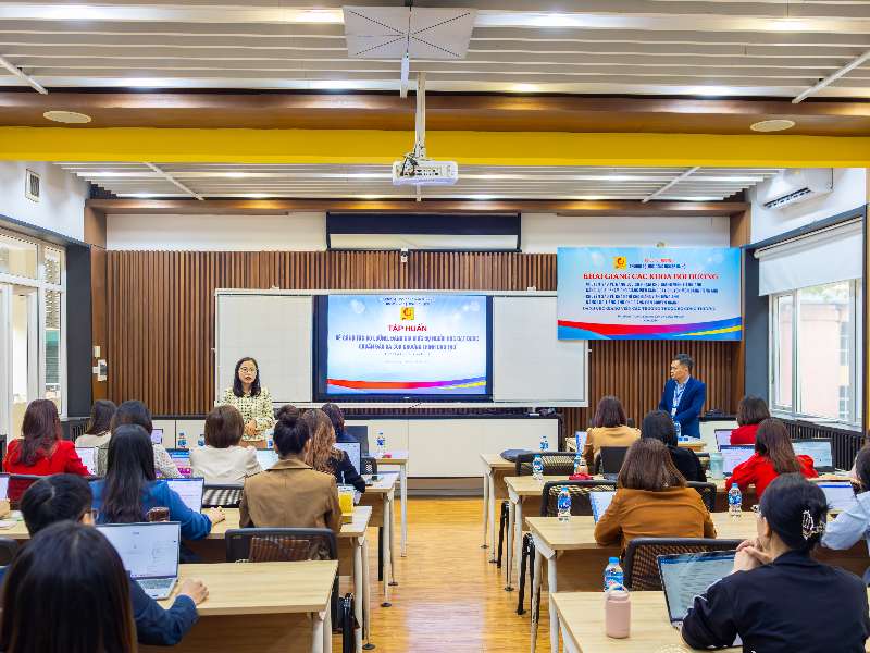 Tập huấn về công tác đo lường, đánh giá mức độ người học đạt chuẩn đầu ra của chương trình đào tạo (theo hướng tiếp cận ABET)