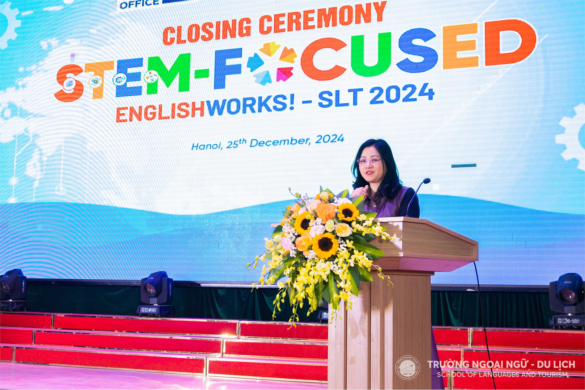 Chung kết cuộc thi Dự án sáng tạo và Bế giảng khóa đào tạo STEM-Focused Englishworks! SLT lần thứ II, năm 2024