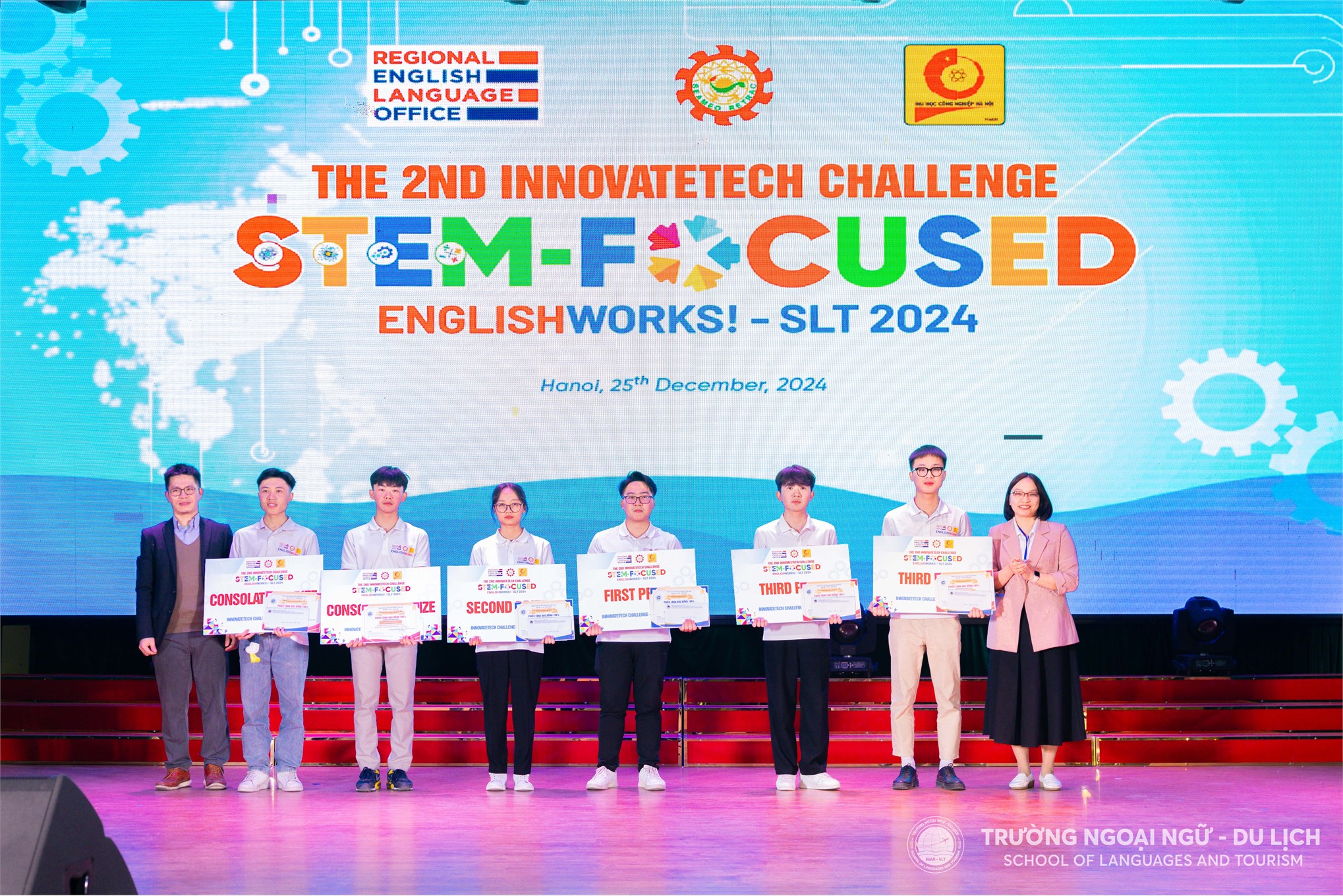 Chung kết cuộc thi Dự án sáng tạo và Bế giảng khóa đào tạo STEM-Focused Englishworks! SLT lần thứ II, năm 2024