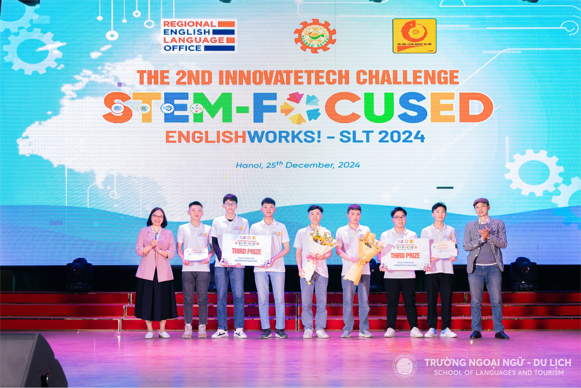 Chung kết cuộc thi Dự án sáng tạo và Bế giảng khóa đào tạo STEM-Focused Englishworks! SLT lần thứ II, năm 2024