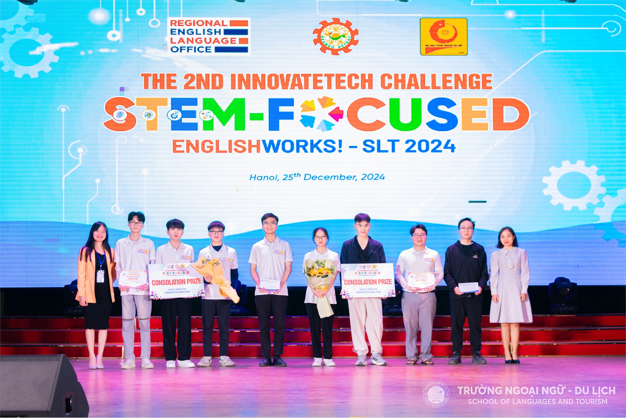 Chung kết cuộc thi Dự án sáng tạo và Bế giảng khóa đào tạo STEM-Focused Englishworks! SLT lần thứ II, năm 2024