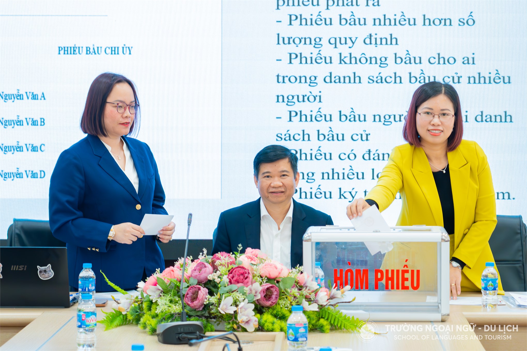 Đại hội các Chi bộ thuộc Đảng bộ bộ phận Trường Ngoại ngữ - Du lịch, nhiệm kỳ 2025 - 2027