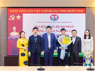 Đại hội Đảng bộ bộ phận Trường Ngoại ngữ - Du lịch lần thứ II, nhiệm kỳ 2025 - 2030