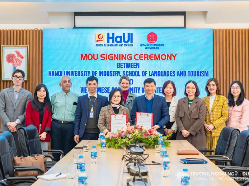 Hợp tác đào tạo quốc tế tạo liên kết phát triển bền vững giữa Trường Ngoại ngữ - Du lịch và các đối tác toàn cầu